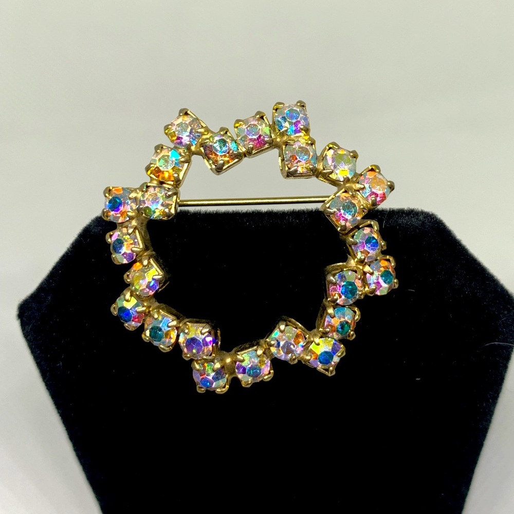 Vintage Aurora Borealis Brooch